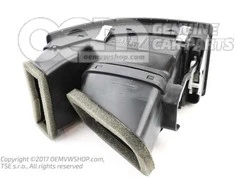 Vag Oro Pusės Juodas Oro Išėjimo Dangtelis Volkswagen Polo 2003 2006 Originalus 6Q08197039B9