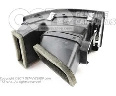 Vag Oro Pusės Juodas Oro Išėjimo Dangtelis Volkswagen Polo 2003 2006 Originalus 6Q08197039B9
