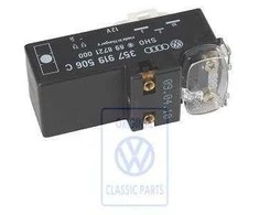VAG Oro Šildytuvo Ventiliatorius Valdiklis Golf Mk3 Passat B4 Originalus 357919506C