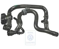 VAG Oro Šilumnešio Šlaunis Su Greitojo Rangyklos Bora Golf Mk4 2002 1J0121156BJ