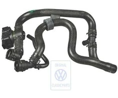 VAG Oro Šilumnešio Šlaunis Su Greitojo Rangyklos Bora Golf Mk4 2002 1J0121156BJ