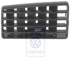 Vag Oro Vėdinimo Ango Grotelė Suksantis Juodas Golf Mk3 1992 1994 Originalus 1H6819756A01C