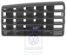 Vag Oro Vėdinimo Ango Grotelė Suksantis Juodas Golf Mk3 1992 1994 Originalus 1H6819756A01C