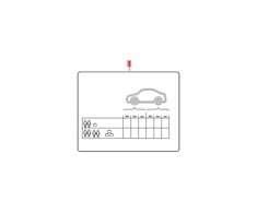 Vag Padangos Slėgio Rodyklė VW ID4 ID5 2021 2025 Originalus 11A010000AK