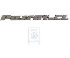 Vag Passat B3 1988 1993 Inscription Juodas Satinas Chromas Originalus 357853687HGX2