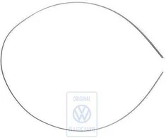 Vag Passat B5 1997 2005 Juodas Apdangos Juostelė Originalus 3B9853710CB41