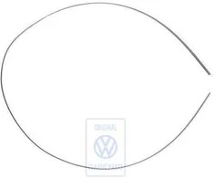 Vag Passat B5 1997 2005 Juodas Apdangos Juostelė Originalus 3B9853710CB41