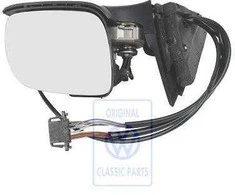 Vag Passat B5 Gp 2001 2005 Galinio Veidro Stiklo Korpusas Satino Juodas Originalus 3B6857508B01C