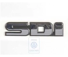 Vag Pilko Sidabrinės Raidės Caddy Mk2 1996 2003 Originalus 6K9853687EGHA