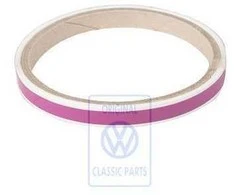 Vag Polo 2F 1991 1994 Dekoratyvinės Juostelės Raudonos Originalus 867807401AG28