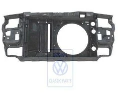 Vag Polo 6N Priekinis Stiprintuvas Su Radiatoriaus Laikikliu Originalus 6N0805594