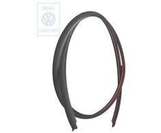 Vag Polo 6N2 2000 2002 Juodas Stogelio Juostelė Originalus 6N4854709CB41