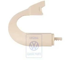 Vag Polo 6N2 2000 2002 Kremo rusvai gelsvas Uždanga Originalus 1J0858189C3PT