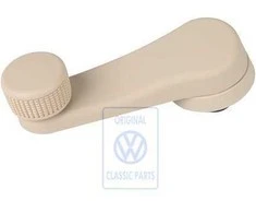Vag Polo 6N2 2000 2002 Langų Kėlimo Rankena Kreminis rusvai gelsvas Originalus 6N0837581A3PT