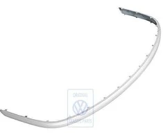 Vag Polo 6N2 2000 2002 Priekinis Bumperis Dekoratyvinis Juostas Originalus 6N0807720BGRU