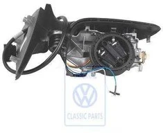 Vag Polo Classic Polo Variant 2000 2002 Veidrodžio Dėklas Juodas Originalus 6K1857507P01C