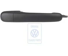 Vag Polo Classic Polo Variant Išorinė Durų Rankena Satino Juoda Originalus 6K4839205C3FZ