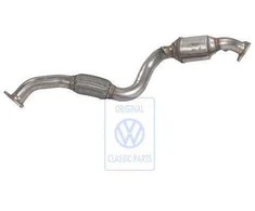 Vag Prekatalizatoriaus Vamzdis Volkswagen Touareg Audi Q7 2006 2007 2009 Originalus 7L6254301JX