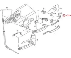 Vag Primed Overlajus Audi A6 A7 A8 2010-2014 Originalus 4H2837880BGRU