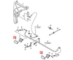Vag Primed Overlay Audi A8 A8 Quattro 2014 2017 Originalus 4H0955282BGRU