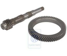 VAG Puolės Ratukas Ir Karūnos Ratas Derby Mk2 Golf Mk2 Jetta Mk2 Polo 2F Originalus 085409143J