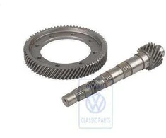 VAG Puolų Ašis + Karūnos Ratas Golf Mk1 Scirocco Mk1 1974-1984 Originalus 020409143