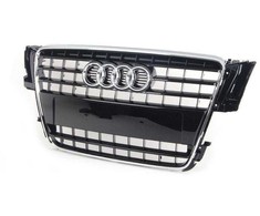 VAG Radiator Cover With License Plate Holder Audi A5 S5 Cabriolet 2008 2011 Originalus 8T0853651ET94