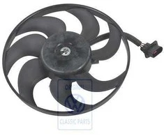 Vag Radiator Fan Šilumnešio Ventiliatorius Golf 4 1997 2003 Originalus 6K0959455K