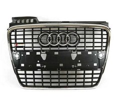 VAG Radiator Grille Pilka Audi A4 Avant 2005 2008 Originalus 8E0853651M1QP