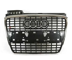 VAG Radiator Grille Pilka Audi A4 Avant 2005 2008 Originalus 8E0853651M1QP