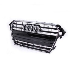 Vag Radiatoriaus Grotelės Blizgios Juodos Audi A4 S4 2013 2015 Originalus 8K0853651GT94