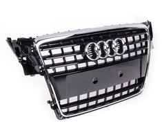 Vag Radiatoriaus Grotelės Juodos Blizgios Audi A4 Avant 2008 2012 Originalus 8K0853651T94
