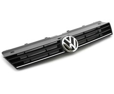 Vag Radiatoriaus Grotelės Satino Juodos Aukšto Chromo Spalvos Volkswagen Polo 6C 2015-2018 Originalus 6C0853651RYP