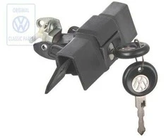 VAG Rankena juosta su raktų cilindru Golf Country Golf Mk2 Jetta Mk2 Originalus 165827571C
