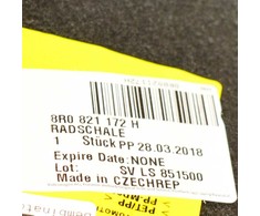 Vag Ratų Arkos Audi Q5 2009 2012 Originalus 8R0821172H