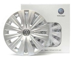 Vag Ratų Apdailos Žiedai Deimantinio Sidabro Golf Jetta 5G0071455YTI Originalus