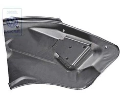 VAG Remonto Plokštė Šoniniam Sienai VW 1200 1978 1985 Originalus 113809112A