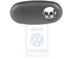 VAG Rožė Satin Juoda Caddy Mk2 Golf Mk3 Polo Classic Originalus 1H086839201C