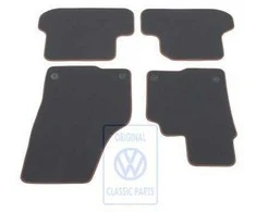 Vag Rug Set Titanschwarz Amberbraun Golf 6 2009 2012 Originalus 5C2863011BADF