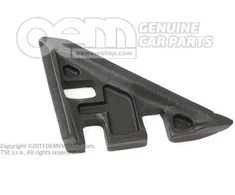 Vag Satin Juodas Dangtelis Volkswagen Polo Hatchback 86C 1991 1994 Originalus 86783724701C