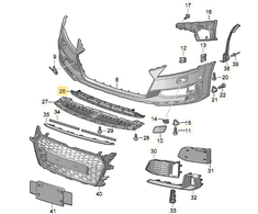 Vag Satino Juodosios Tinklinės Audi Tt Tts 2006 2014 Originalus 8S0807647B9B9