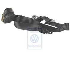 Vag Seat Belt 3 Taškų Satin Juodas Audi A4 A6 2001 2006 Originalus 701857805C01C
