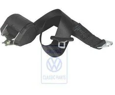 Vag Seat Belt 3 Taškų Satin Juodas Lt Mk2 1997 2003 Originalus 2D1857816A01C