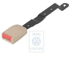 Vag Seat Belt Buckle Light rusvai gelsvas C Golf 5 Jetta 1HM857756FCR Originalus