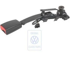 Vag Seat Belt Buckle Raudona Bora Golf Mk4 2003 2006 Originalus 1J4858472JFCN