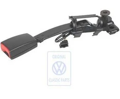 Vag Seat Belt Buckle Raudona Bora Golf Mk4 2003 2006 Originalus 1J4858472JFCN