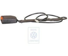 Vag Seat Belt Buckle Raudona Passat B4 1994 1997 Originalus 3A0857756B01C