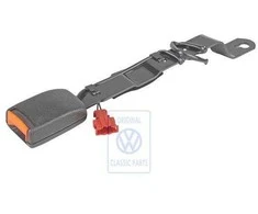 VAG Seat Belt Buckle Raudona Šaltinis Kontaktas Golf Jetta 1HM857755B01C