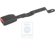 Vag Seat Belt Buckle Satin Juodas Golf Jetta Passat 1HM857756FCN