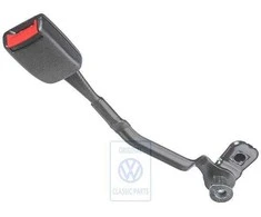 Vag Seat Belt Buckle Satin Juodas Golf Mk4 New Beetle 1998 2001 Originalus 1J3858471FCN